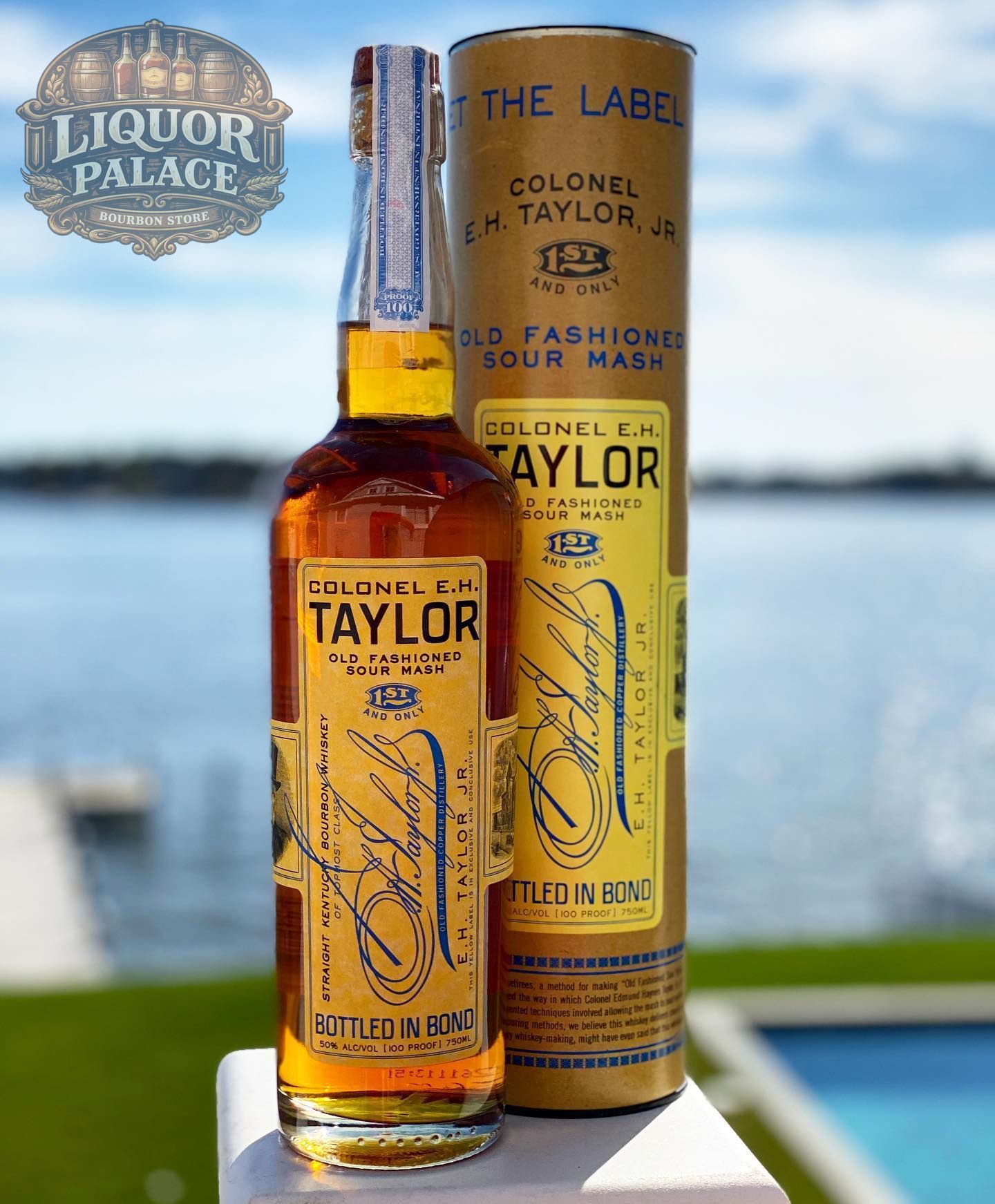 E.H. Taylor Old-Fashioned Sour Mash Bourbon – 50% ABV (100 Proof)